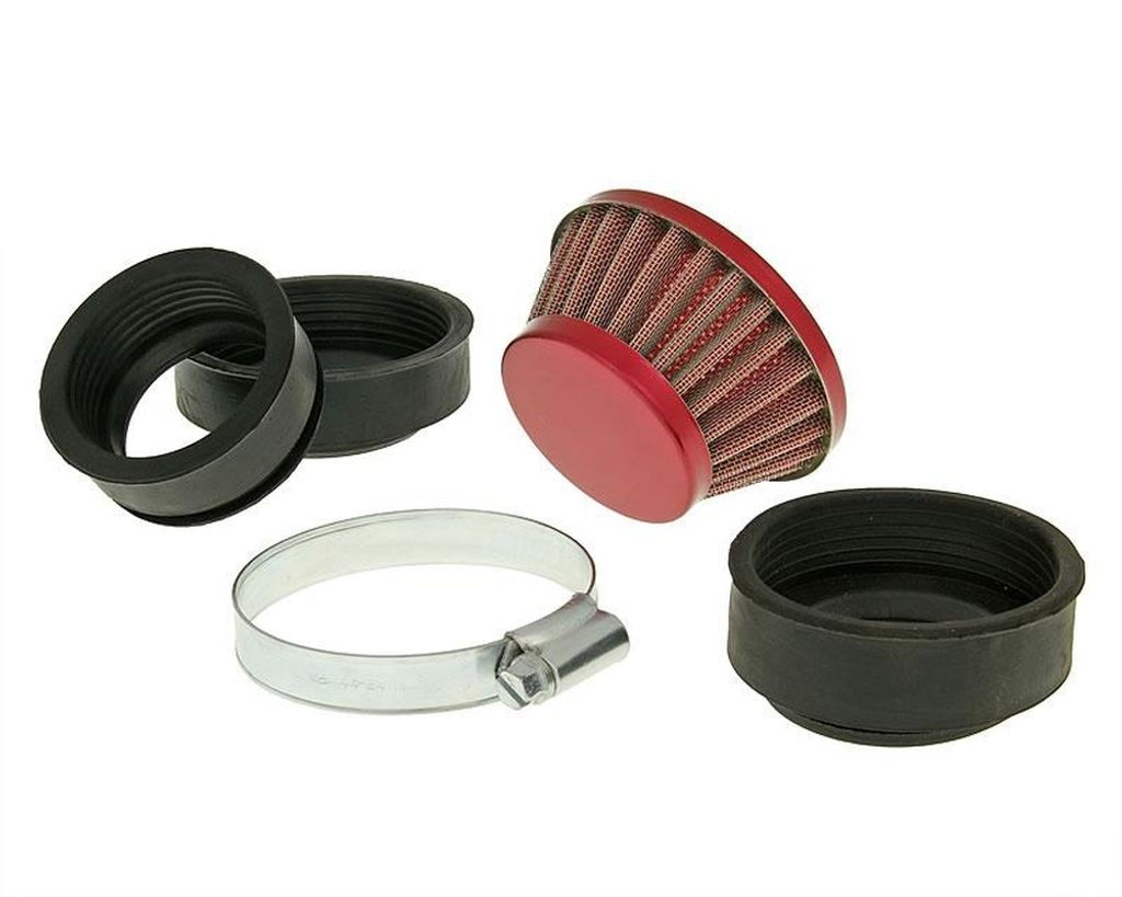 Luftfilter Powerfilter shorty 44-58mm - rot
