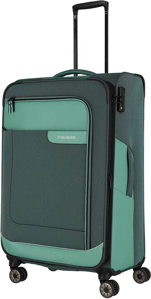 Grande Valise de Vacances Travelite Viia 4w L pour Séjours Longs