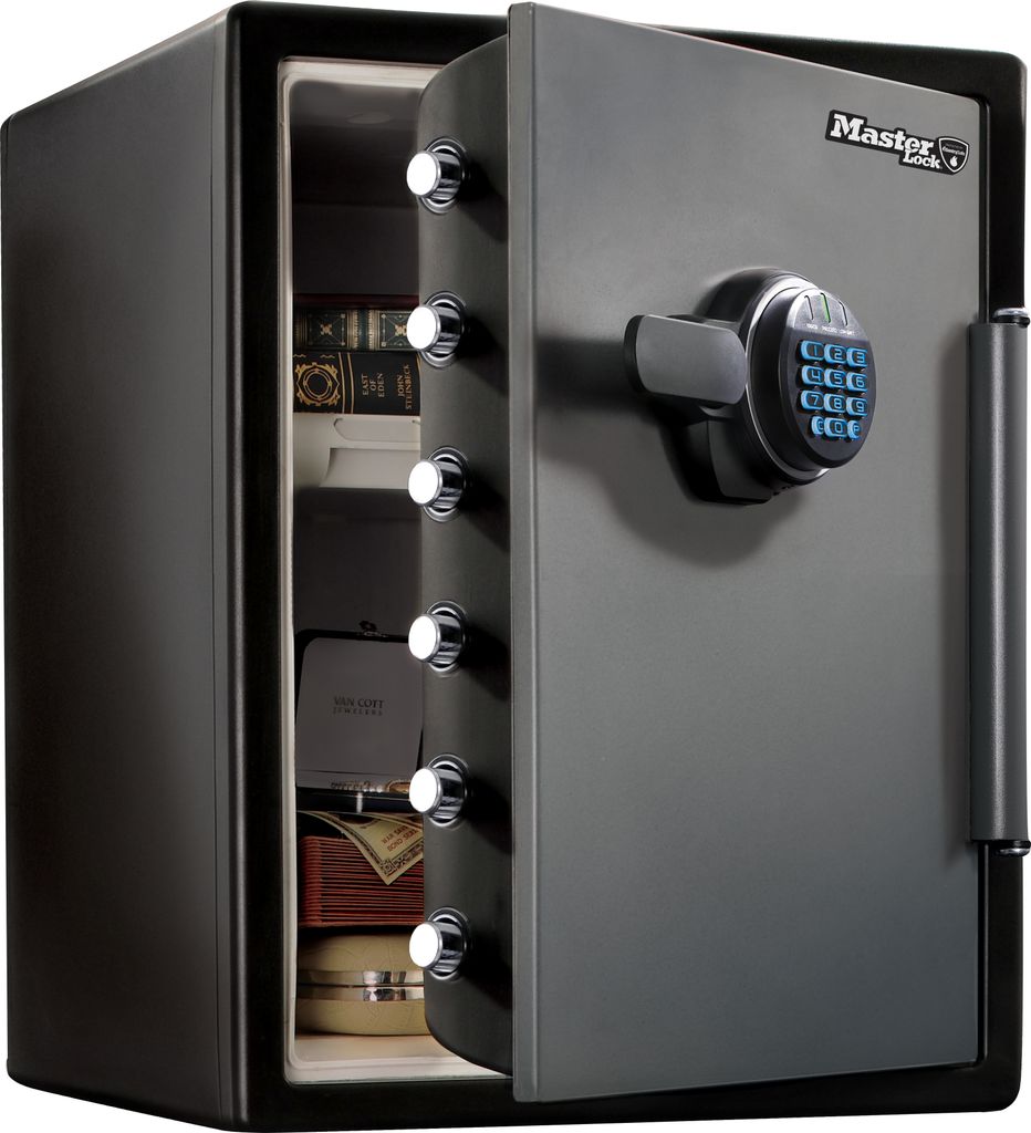 Master Lock LFW205FYC XXL Feuer -und Wasserfester Sicherheitssafe mit digitalem Kombinationschloss