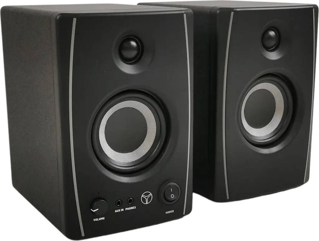 Enceintes de studio actives AudioDesign PA MS SET 3.5 BT avec Bluetooth