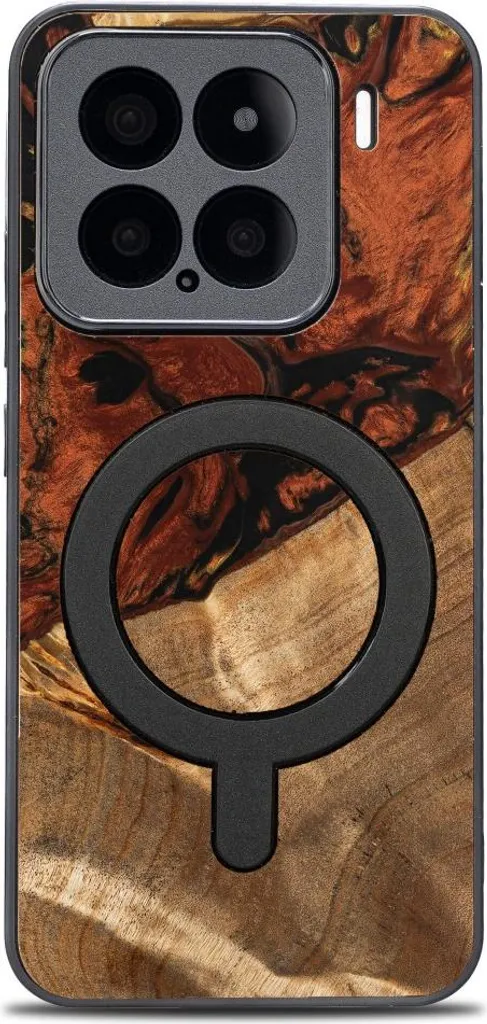 Bewood Custodia unica per Xiaomi 15 - 4 Elements - Fire con MagSafe