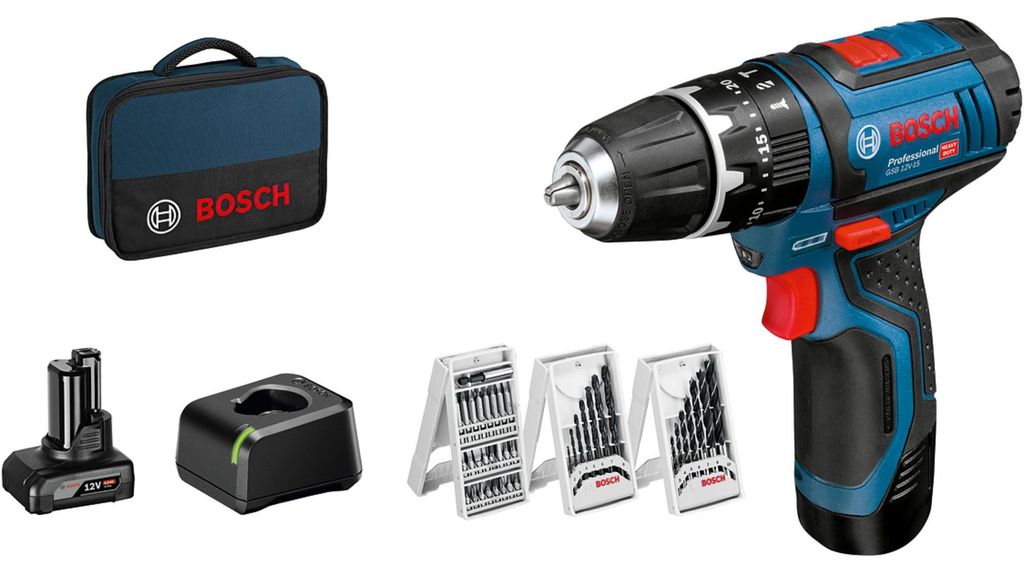 Bosch GSB 12V-15 Kit d'avantages 06019B690G Image du produit 