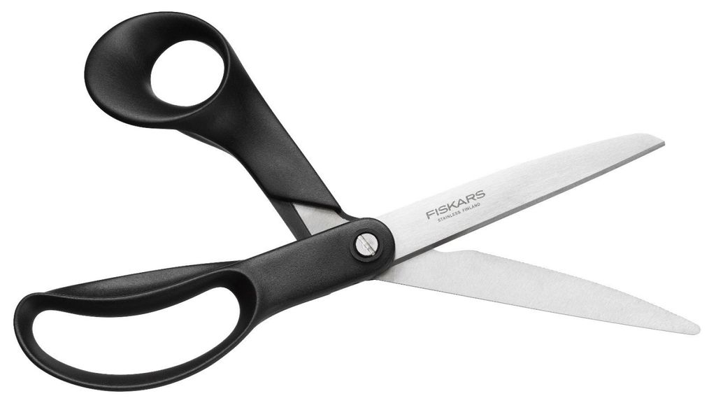 Fiskars Universalschere 25 mit gezahnter Klinge Produktbild 
