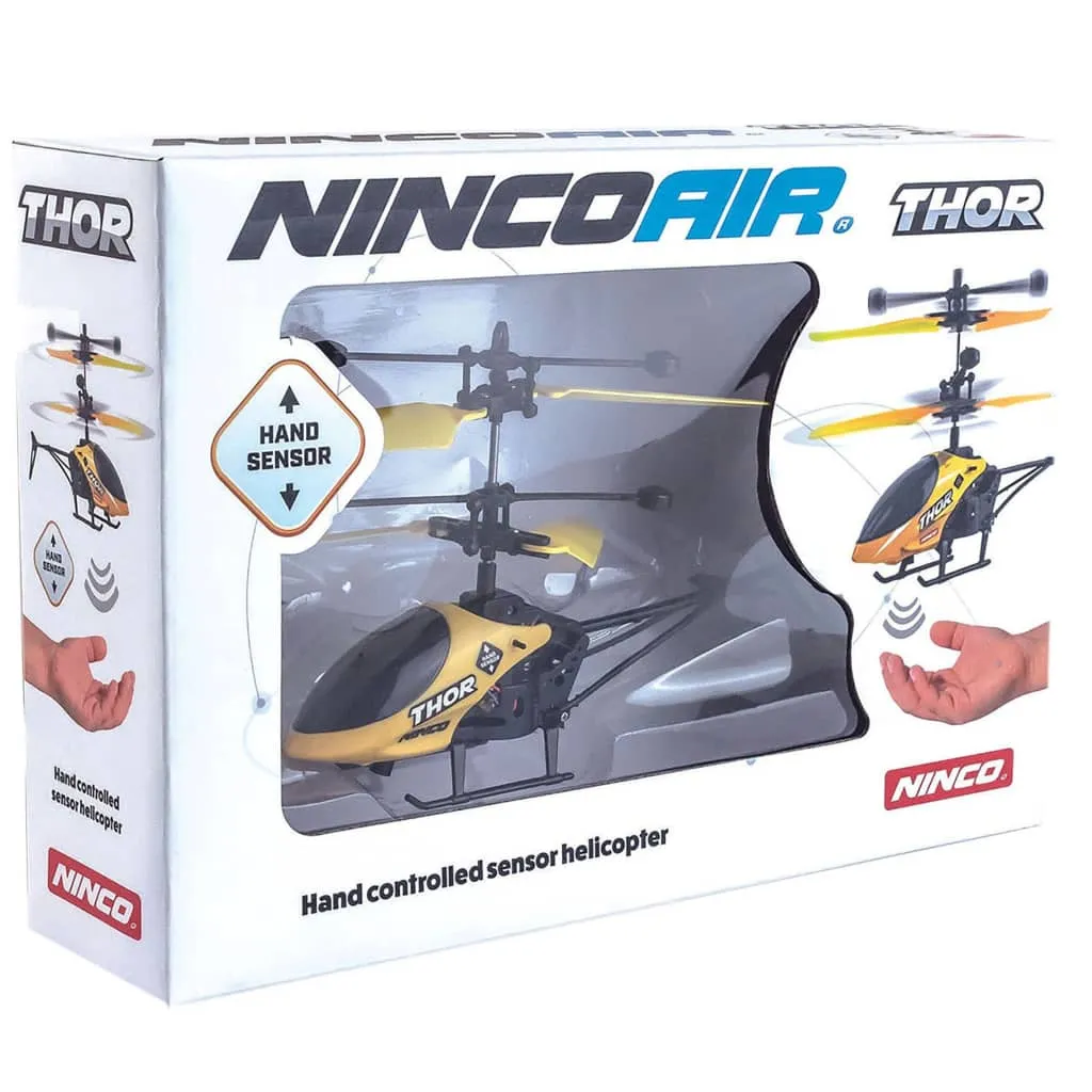 Mini hélicoptère télécommandé Thor pour vol intérieur avec gyroscope Ninco - 6