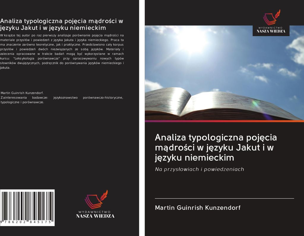 Analiza typologiczna poj¿cia m¿dro¿ci w j¿zyku Jakut i w j¿zyku niemieckim