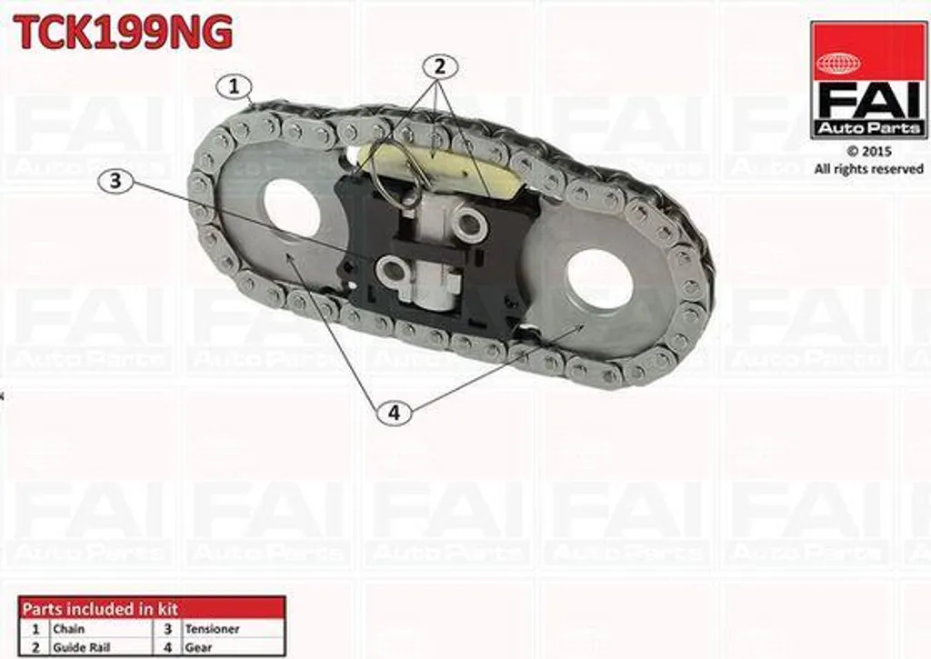 Kit de Distribution à Chaîne pour Moteur Diesel et Essence Multi-Marque