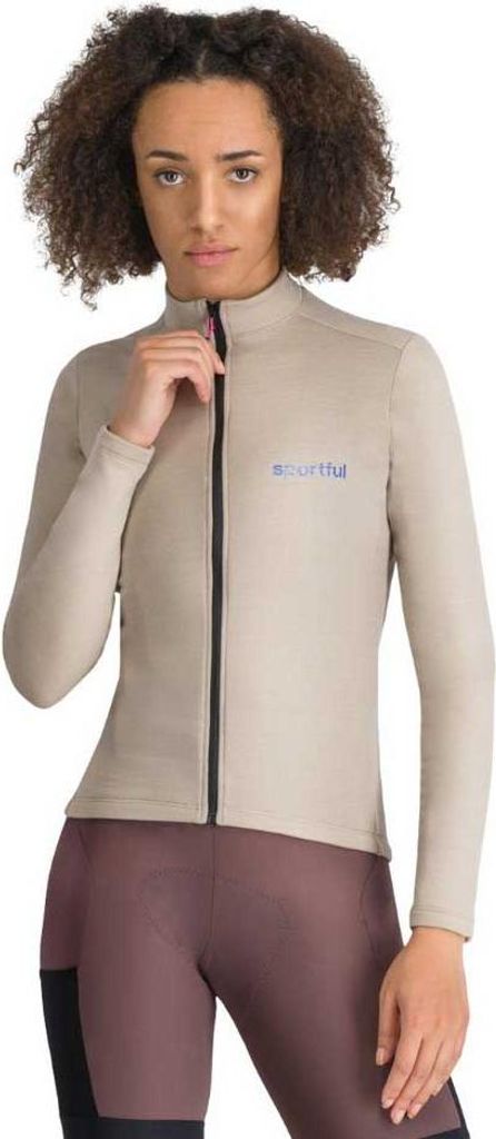 Sportful Supergiara Wool Langarm-trikot Beige M Frau Beige M