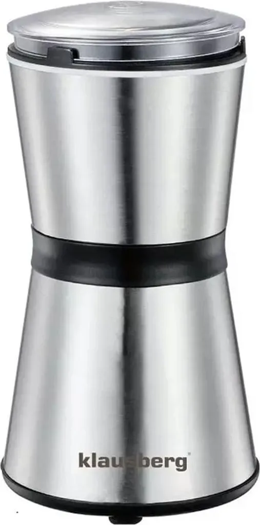 Macinacaffè Klausberg 44729 Elettrico - Design Moderno Acciaio Inox