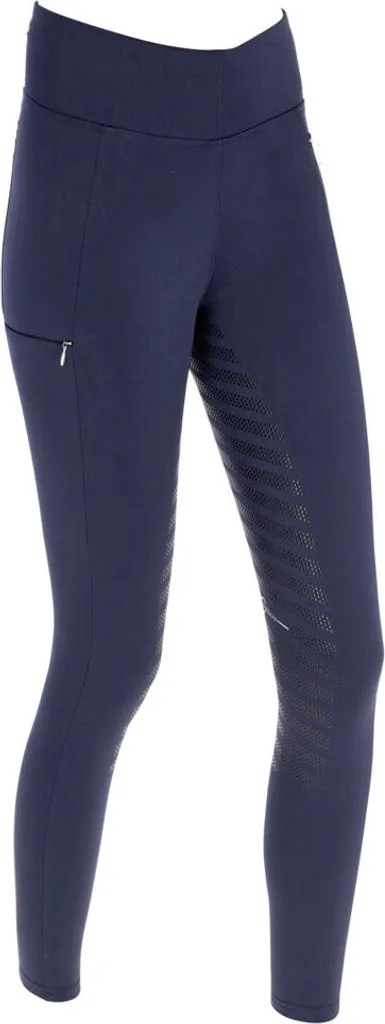 Pantalon d'équitation Covalliero pour Femme en Bleu Marine Taille 44/46