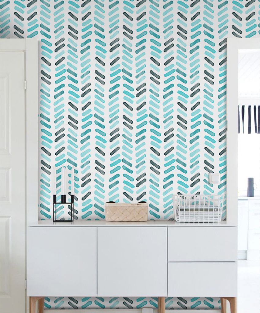 Coloray Fototapete 104x70 cm Vlies-Fototapete - Herringbone.