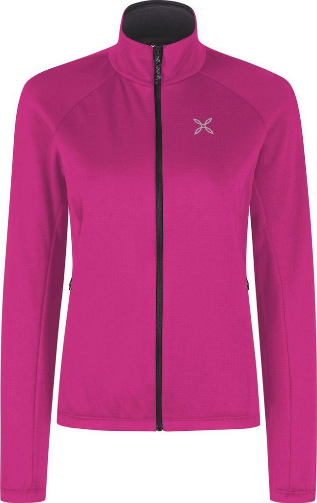 Montura Fadis Grid Maglia Woman - Stretch-Thermofleece für Damen, Farbe:595-BATON ROUGE, Größe:XS