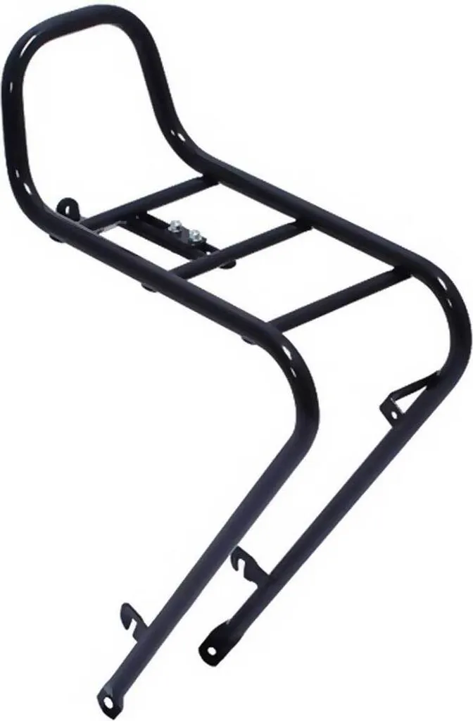 Porte-bagages avant vélo homologué EN14872 Steco 28" noir