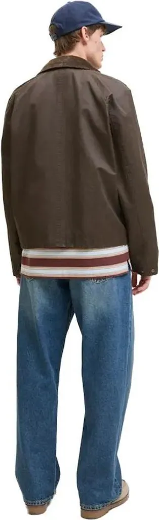 Giacca Uomo Jack & Jones Bedford Rebel Marrone S - Eleganza Rustica - 2