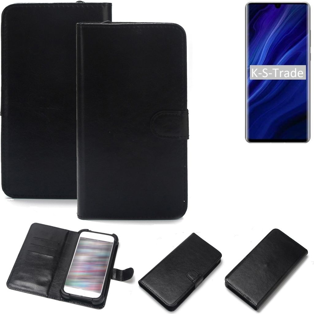 K-S-Trade Handyhülle Schutzhülle kompatibel mit Huawei P30 Pro New Edition Handy Schutz Hülle Handyhülle Bumper schwarz 1x