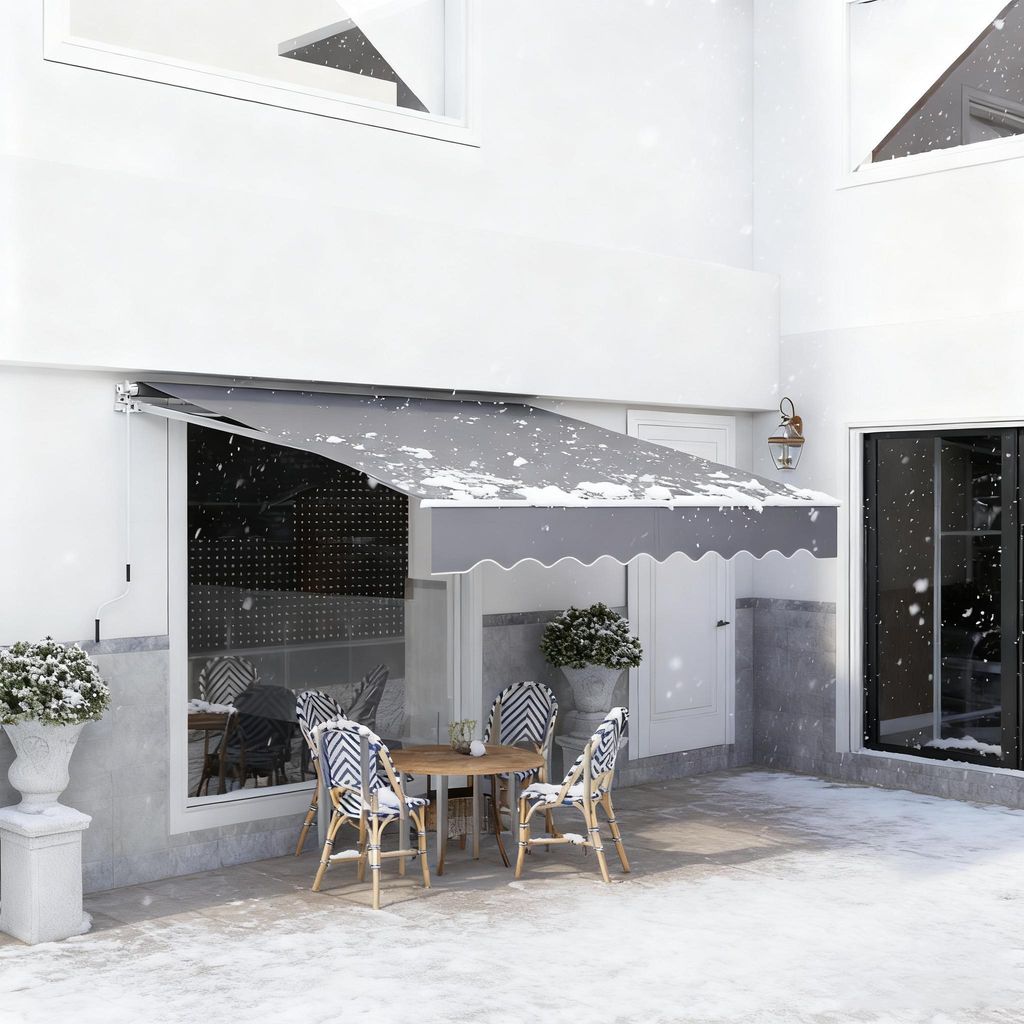 FIVMEN Markise Balkon 300x250cm - Gelenkarmmarkise Produktbild 