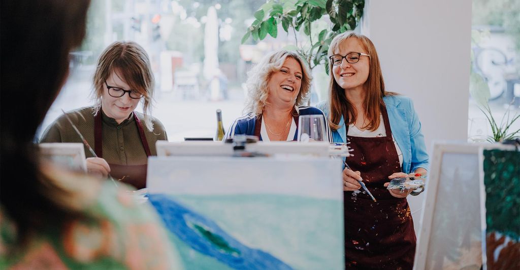 mydays Weinprobe & Malsession Berlin; Erlebnis verschenken oder selbst erleben; Gutschein für 1 Person(en)