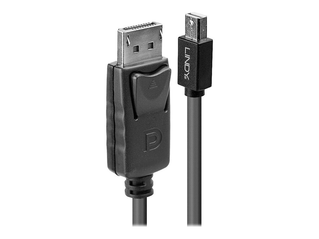 LINDY Mini-DisplayPort an Displayport Kabel schwarz 5m