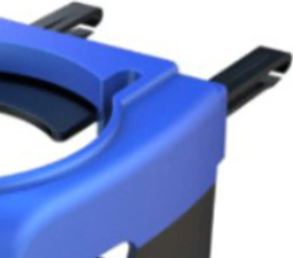 Supporto Bevande Auto Blu Bocchette Aria - Spugna EVA e ABS Eco - 2