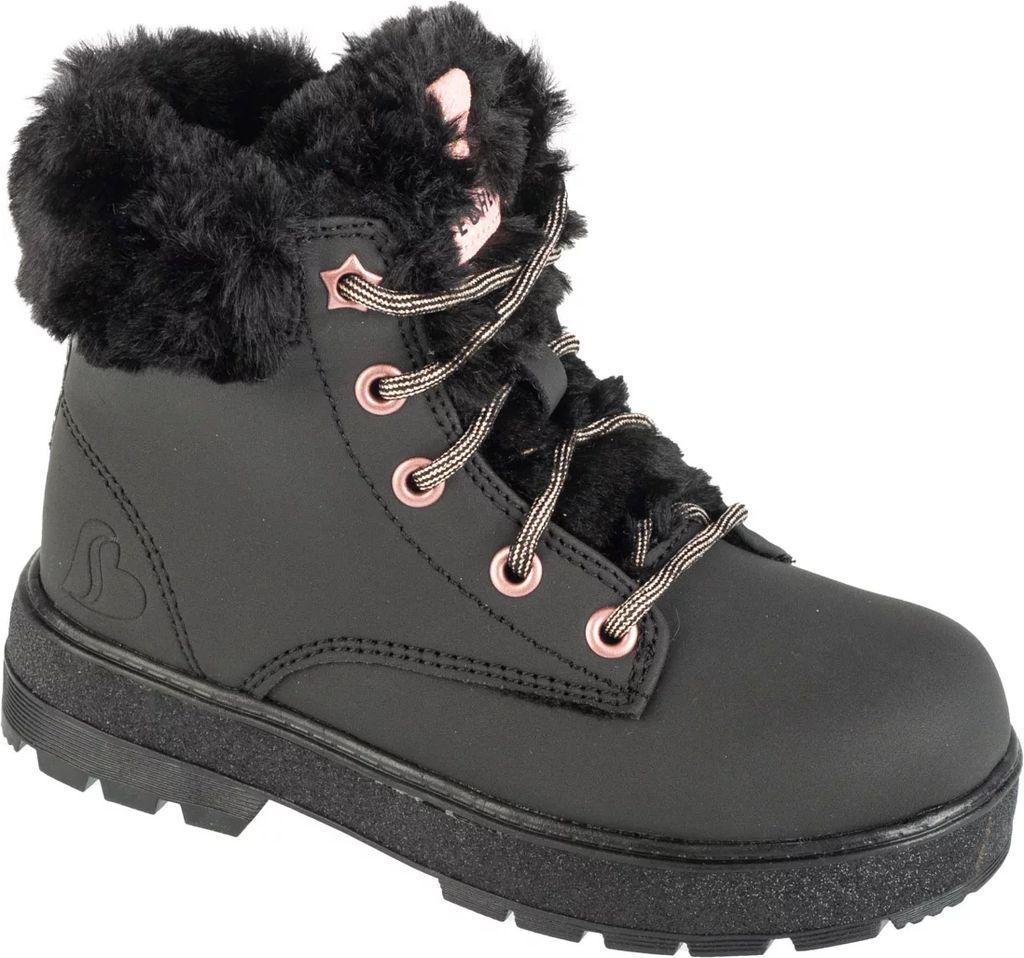 Skechers Street Glitz 310952L-BLK, Winterschuhe, für Mädchen, Schwarz