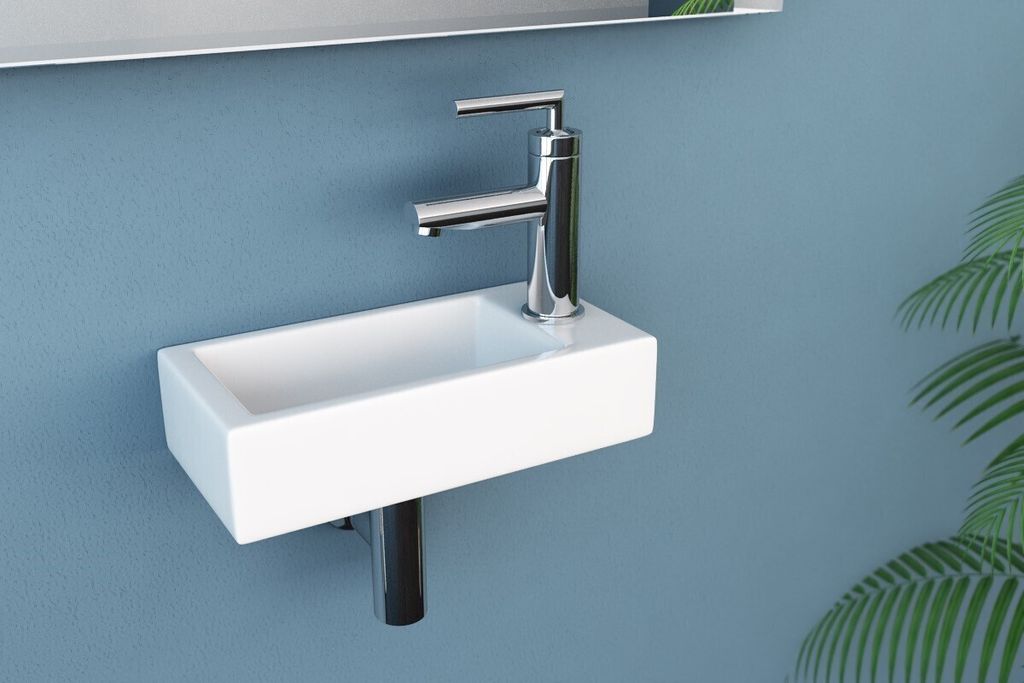 NEG Hänge-Waschbecken Uno41H extra klein mit Produktbild 