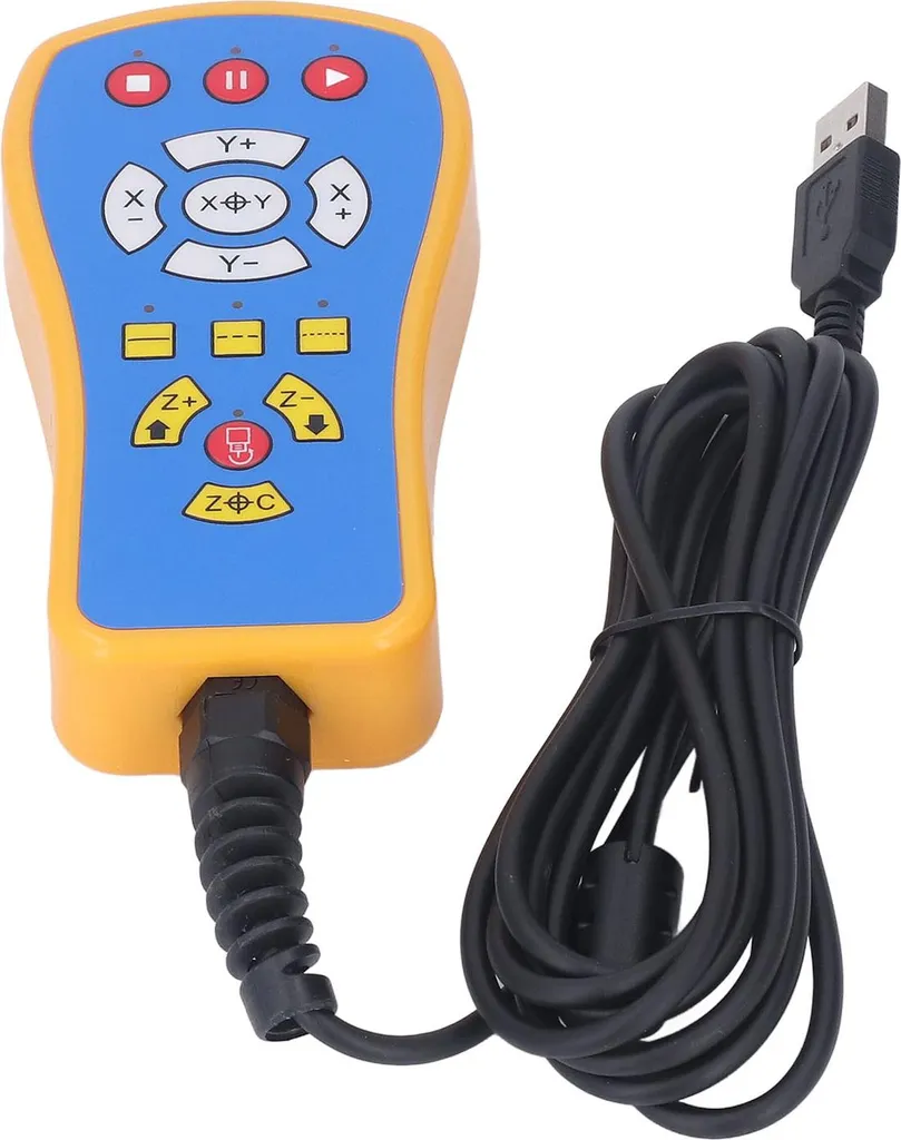 Télécommande manuelle CNC 3 axes USB universelle pour fraiseuses