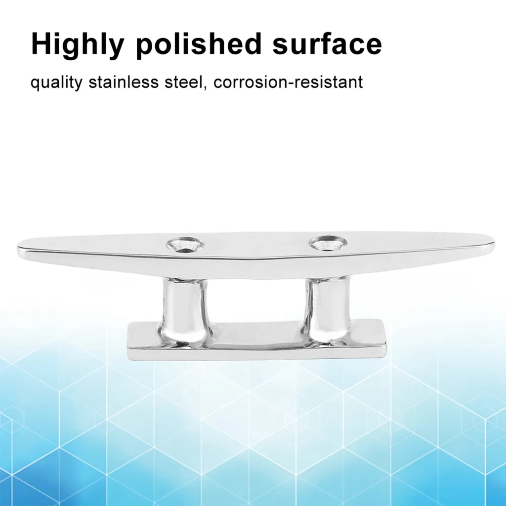 Set 4 Gallocce Ormeggio 100mm Acciaio Inox 3.9" | Nautica Professionale - 6
