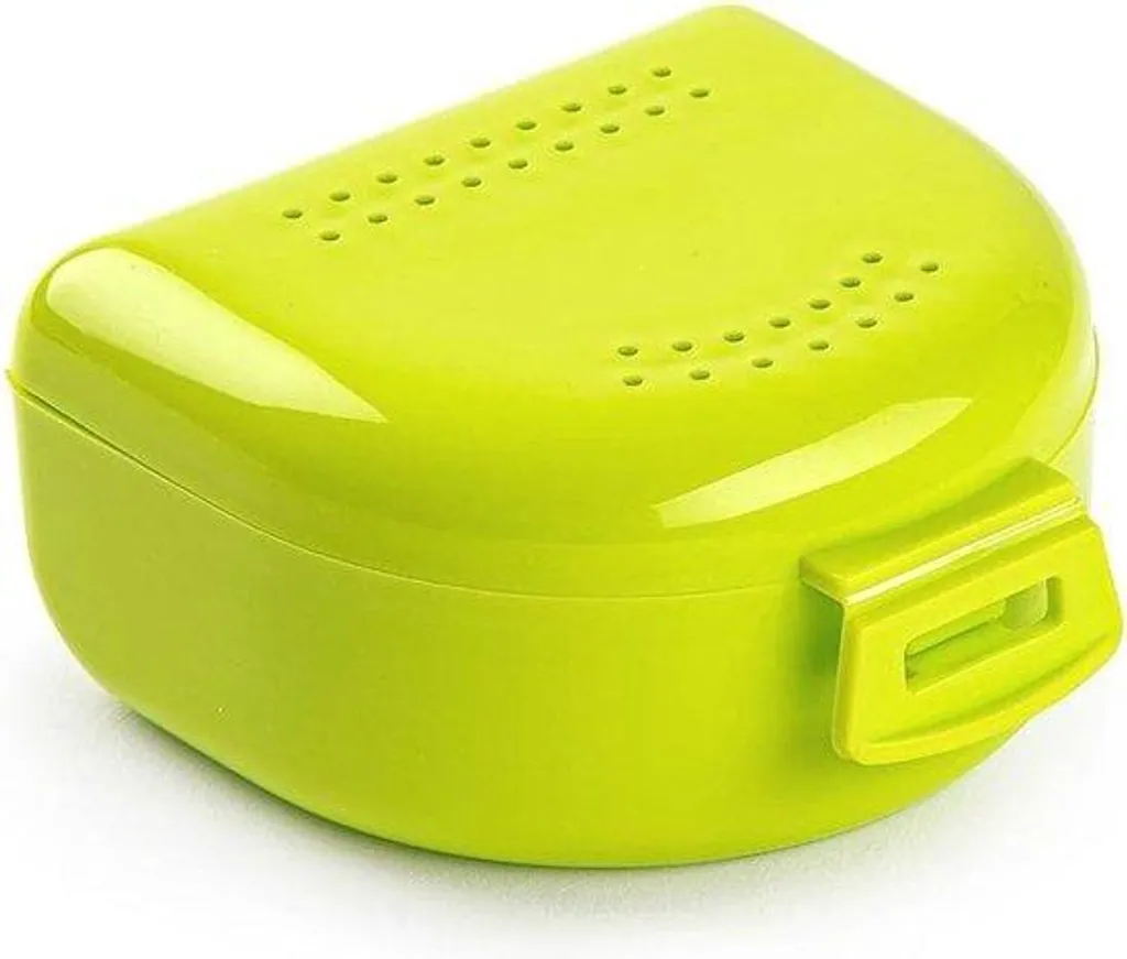 Boîte pour dents anti-odeur et ventilée - Fini les bactéries sur l'appareil