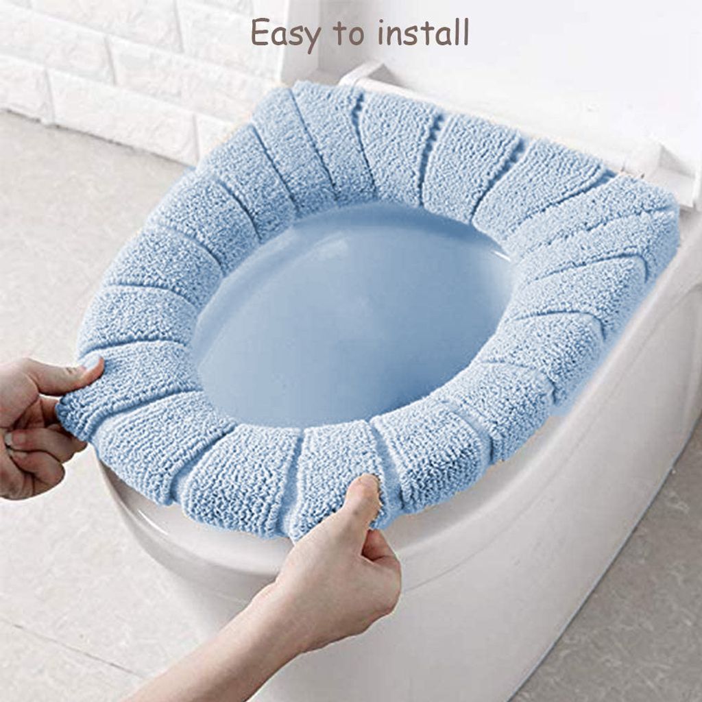 WC-Sitz-Auflage Waschbar, Weich & Warm, 38 X 10 Cm – Universell Passend Für Runde Und Eckige Toiletten