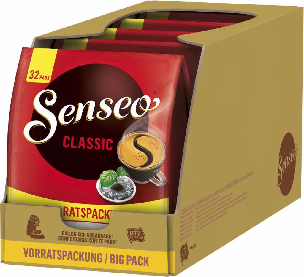 Senseo Kaffeepads Classic Vorratspackung 5er Set, Produktbild 