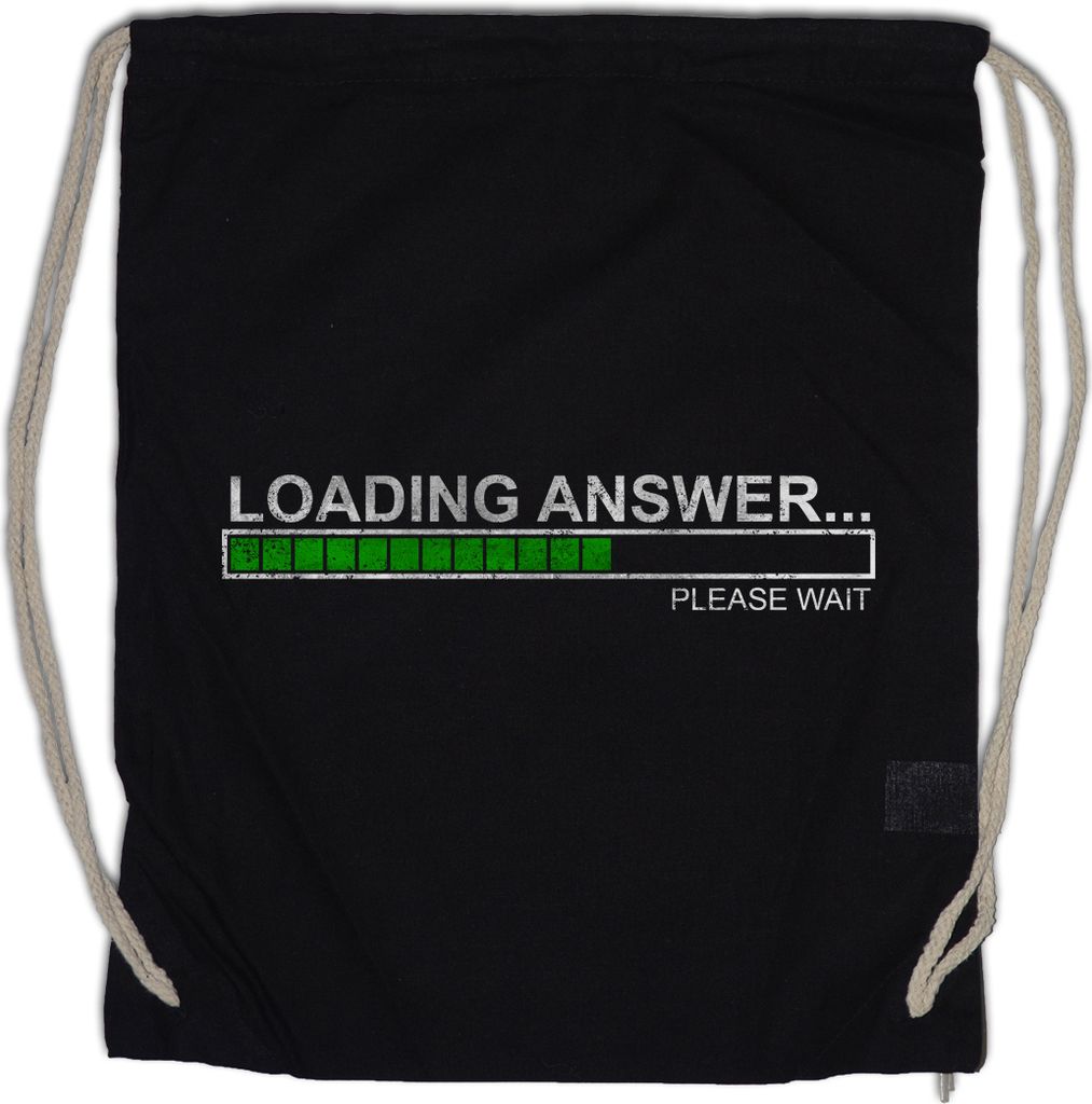 Urban Backwoods Loading Answer, Turnbeutel, Farbe: Schwarz Produktbild 