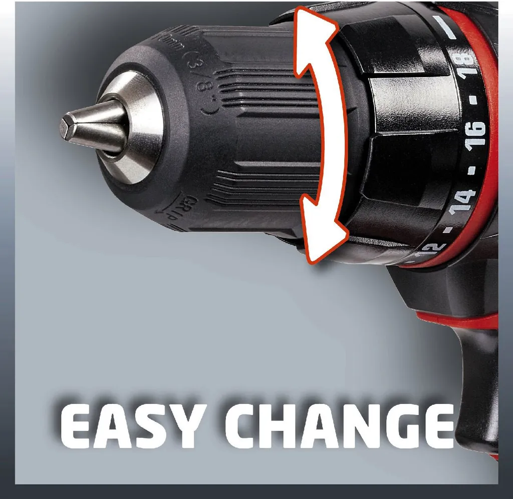 Perceuse-visseuse 18V Einhell TC-CD 18-2 Li idéale montage de meubles