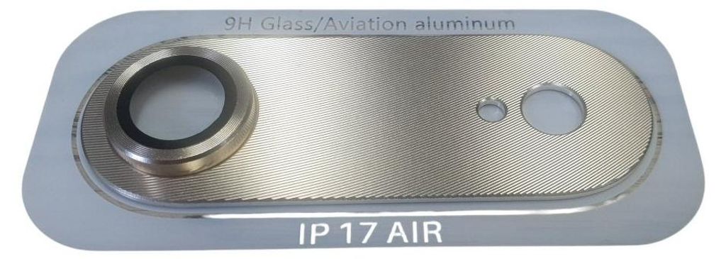 Rückfahrkamera-Glasschutz für iPhone 17 Air Light Gold