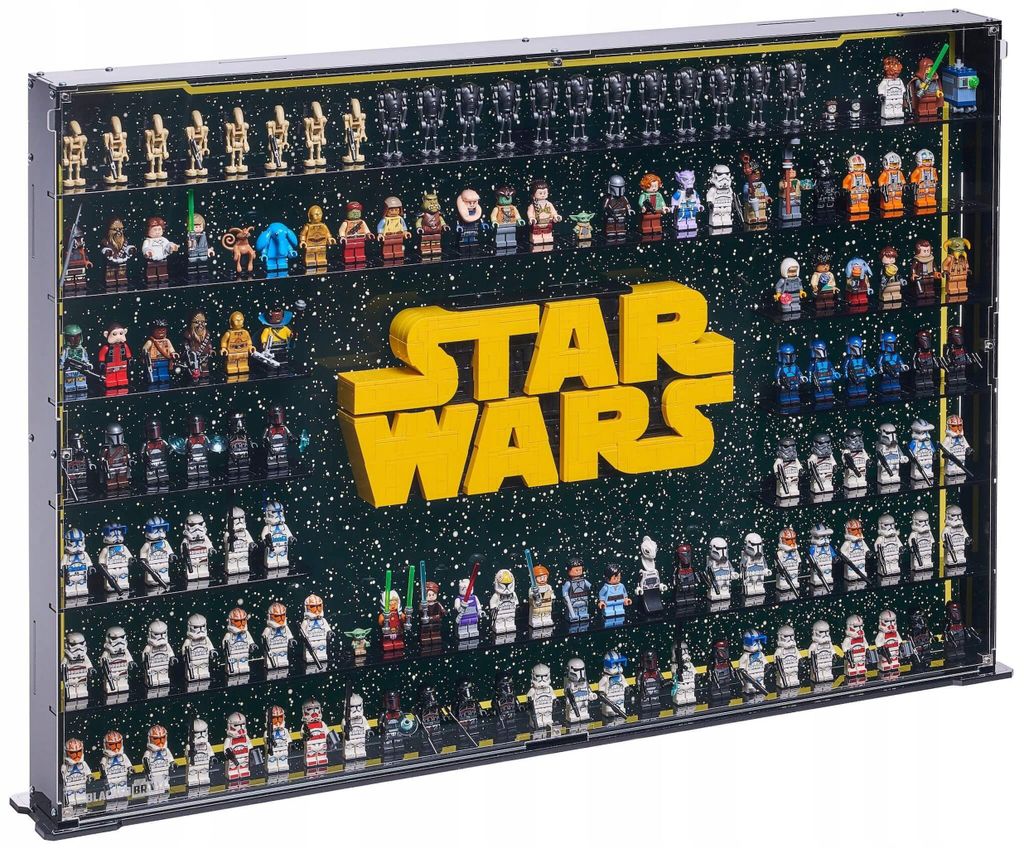 Vitrine noire pour LEGO® (75407) Star Wars – Logo Star Image du produit 