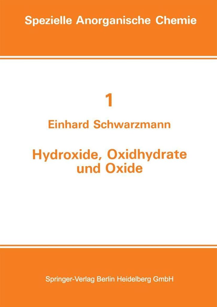 Hydroxide, Oxidhydrate und Oxide