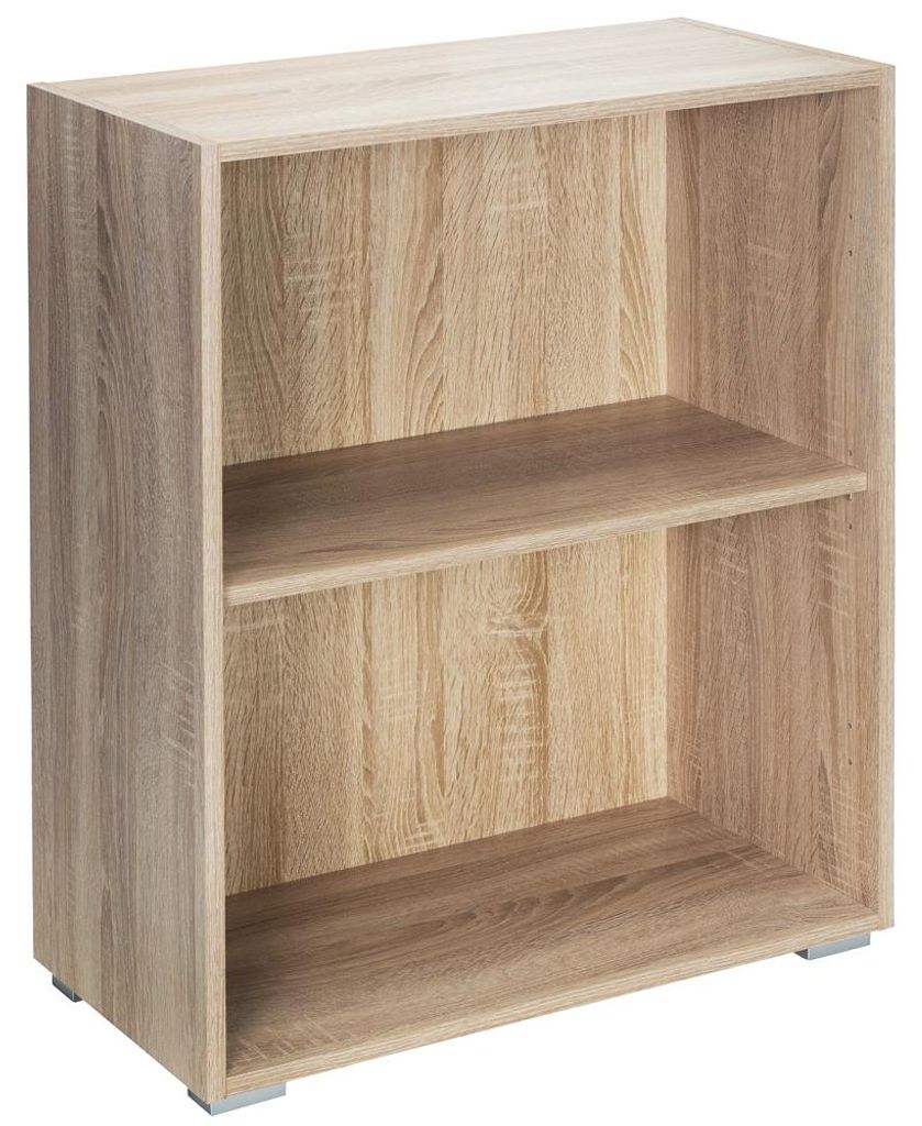 CASARIA® Libreria Scaffale Vela 77cm 2 Ripiani Mobile Immagine del prodotto 