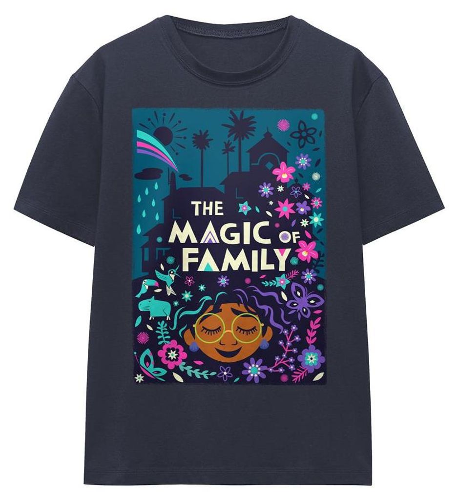 Encanto - "The Magic Of Family" T-Shirt für Damen TV34653 (M) (Marineblau)