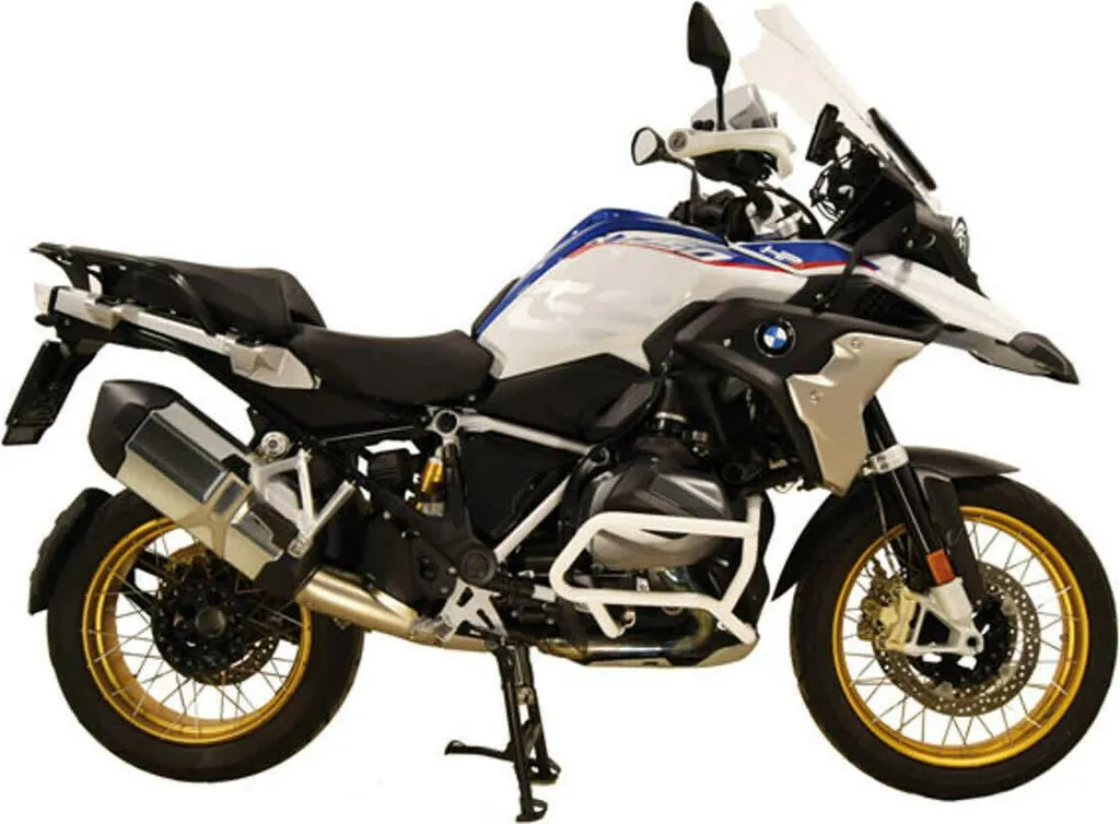 Crash bar moteur tubulaire blanc ISOTTA pour moto BMW R 1250 GS