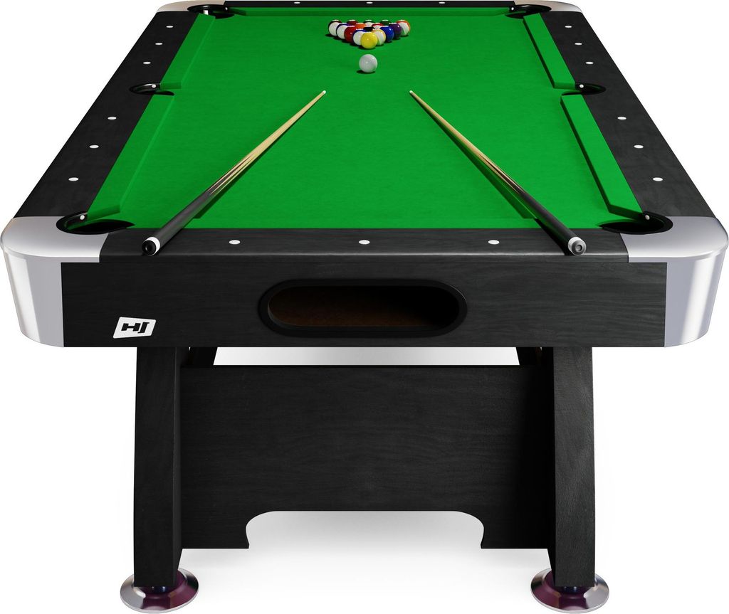 Biliardový stôl Vip Extra 7 FT čierny/zelený vrátane Obrázok produktu 