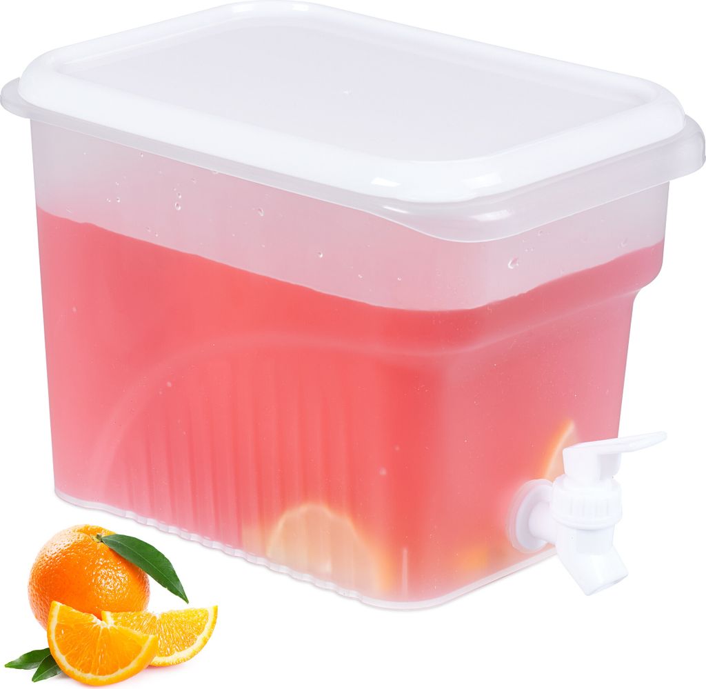 relaxdays Getränkespender Kühlschrank 4,8 Liter Produktbild 