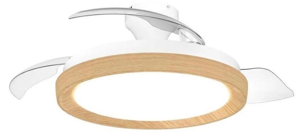 Philips Bliss Deckenventilator mit Beleuchtung, Haushalts-Lamellenlüfter, Holz, Zimmerdecke, Kunststoff, IP20, I