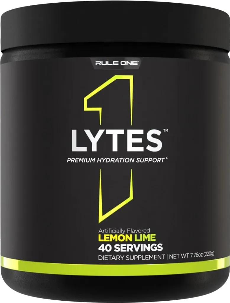 Électrolytes Rule1 Lytes+ Citron Vert : Formule Performance et Endurance