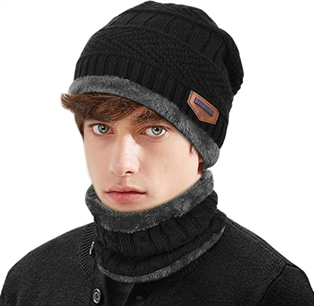 Wintermütze, Strickmütze, Warme Beanie, Winter Mütze und Produktbild 3