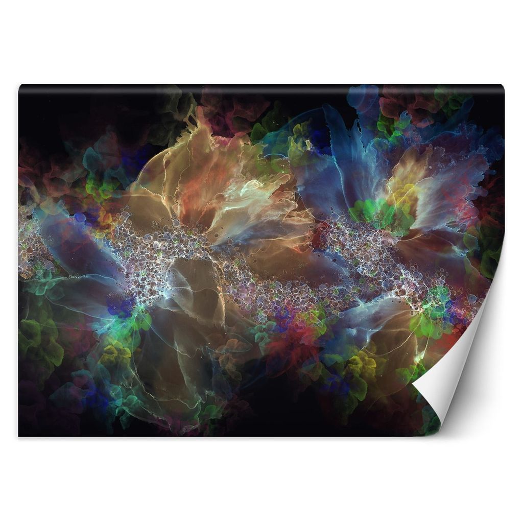 FOTOTAPETE Liquid art Neon 450x315 cm 3D VLIES Tapete Wandtapete Wandbilder Wanddeko Design Wohnzimmer Schlafzimmer Flur Büro Küche AAAxBBB cm VL...
