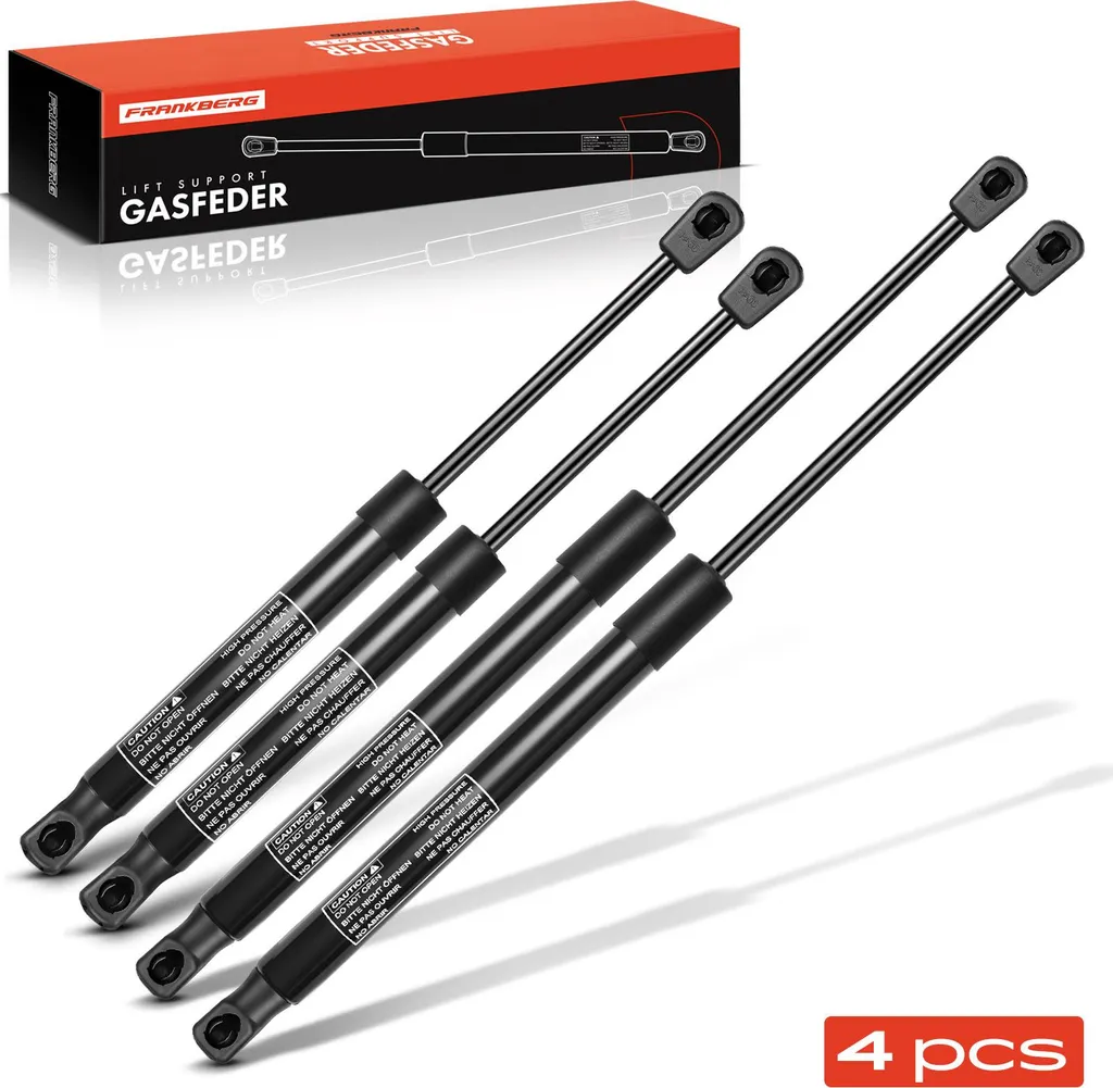 Frankberg 4x Vérin de Capot et Hayon pour Audi A8 4E 2002-2010 Robuste