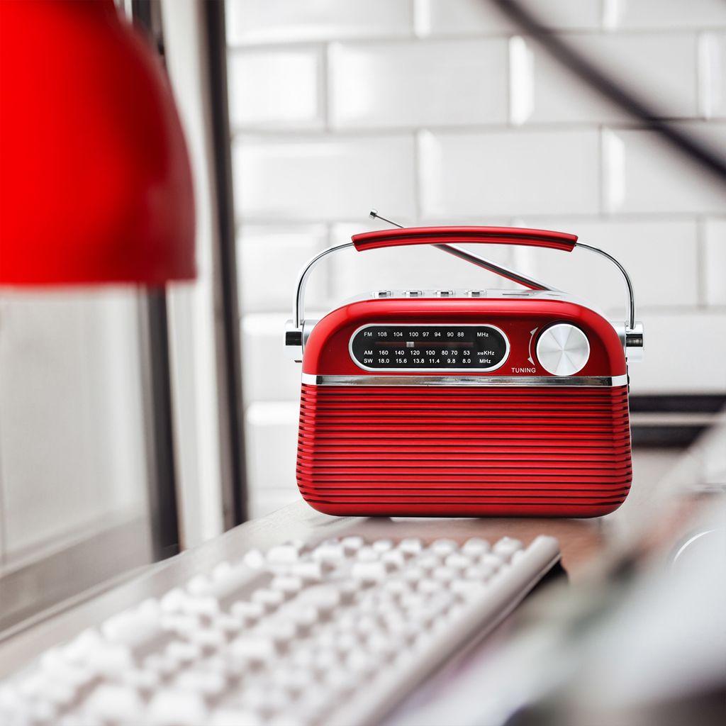 Retro rádio reproduktor Vintage rádio 1200 mAh přenosné FM Obrázek produktu 5