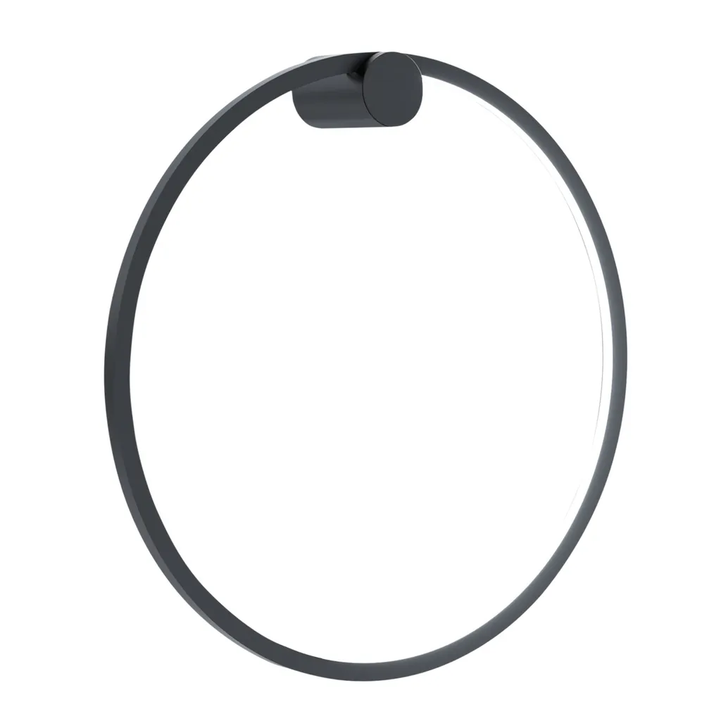 Offerta Lampada Saturno Milagro LED 25W | Cerchio Nero Bagno 50cm