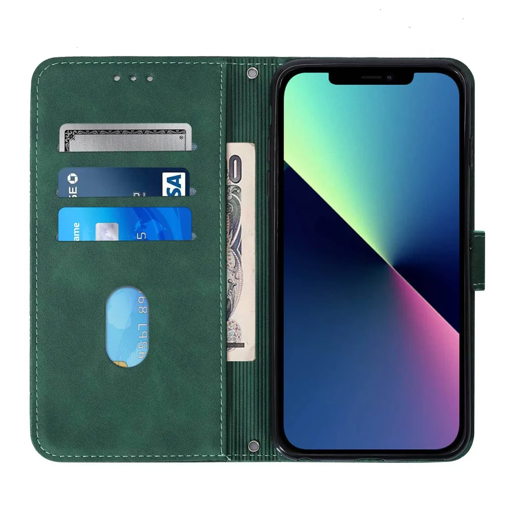 QLTYPRI Custodia Per IPhone 14, Custodia A Portafoglio In