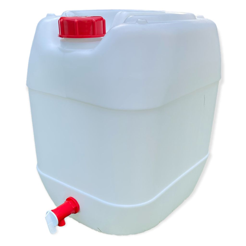 3x Wasserkanister 20 Liter Camping Outdoor Trinkwasser Kanister  Wasser-Kanister Camping-Kanister Wassertank Trinkwasserkanister  Lebensmittelecht mit