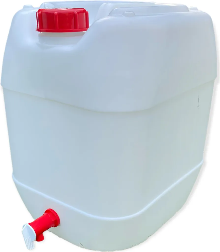 Réservoir Eau 20L avec Robinet pour Camping - Jerrycan STERK Empilable
