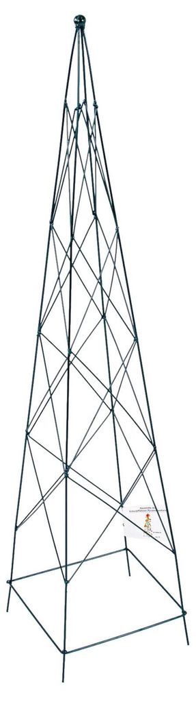 Metall Rankhilfe für Kübelpflanzen Pyramide 90cm Spalier Produktbild 